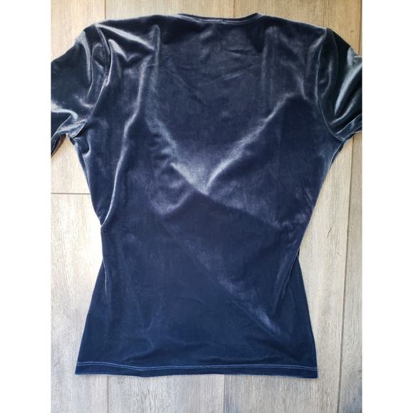 J. Crew Factory Velvet Wrap Top - Picture 5 of 8